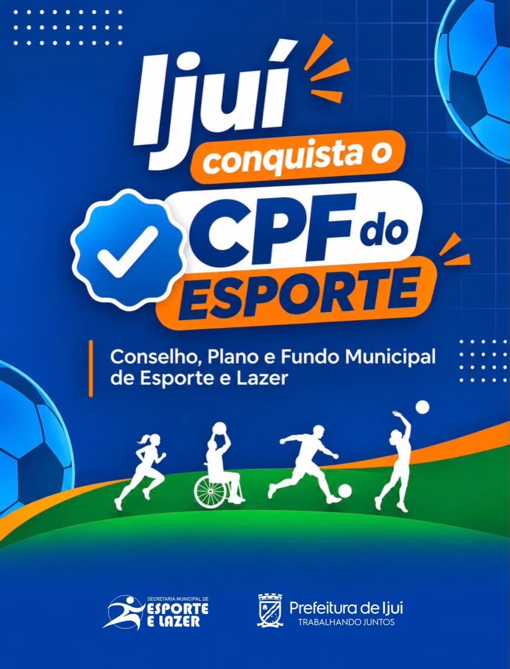 Ijuí é habilitado para captar recursos federais para o esporte a partir de 2027