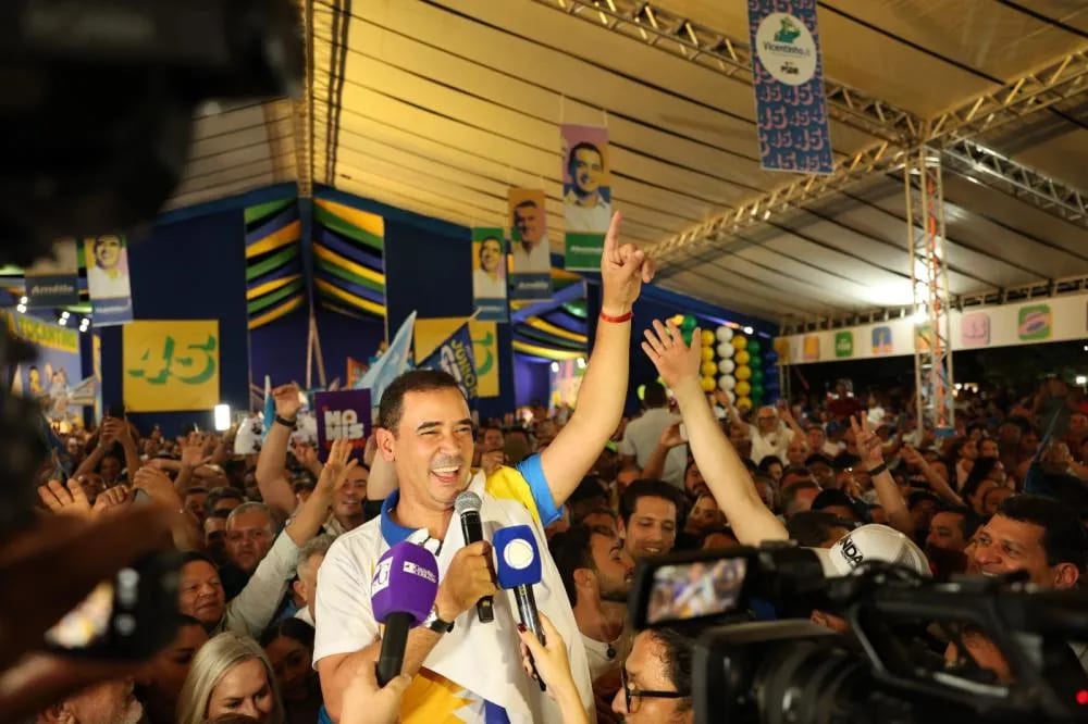 Vicentinho é oficializado candidato ao governo em convenção em Taquaralto