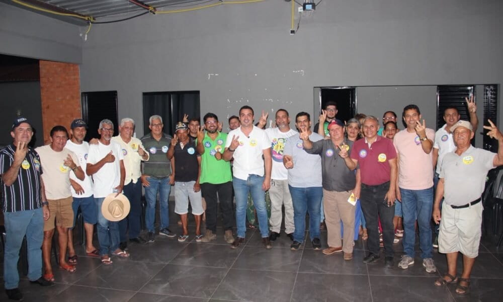 Grupo de Vicentinho recebe Bezerra e Carlinhos Vale Verde em Couto Magalhães