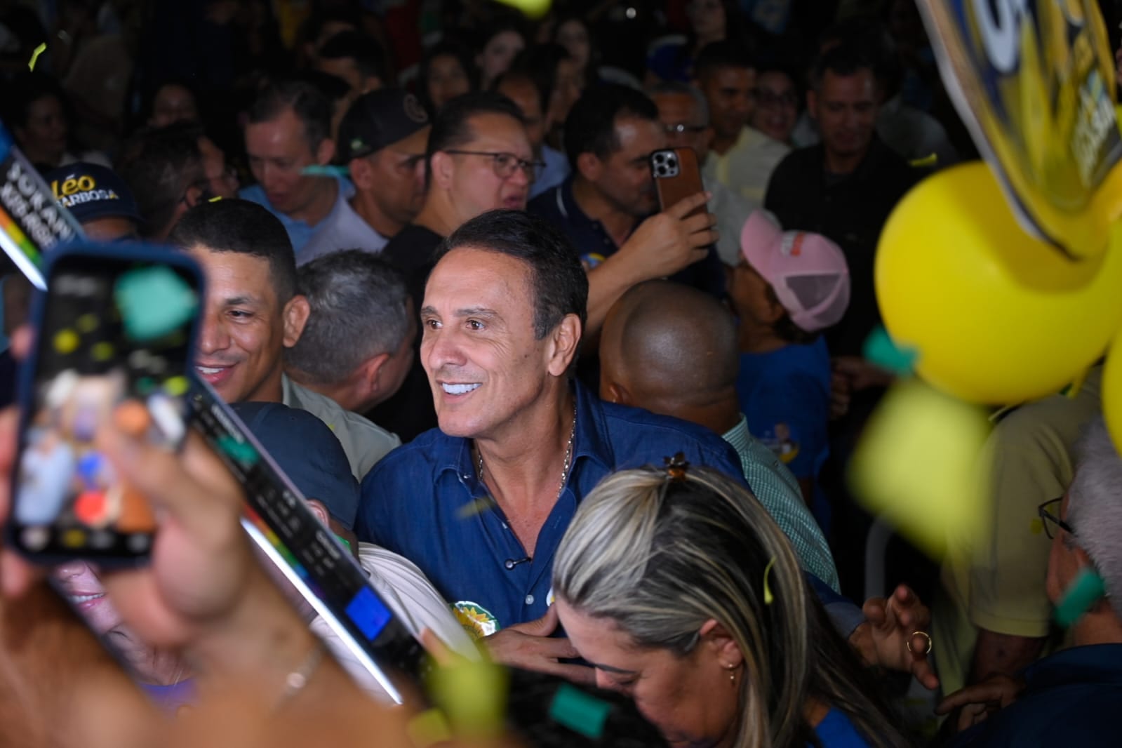 Gaguim apresenta propostas para o Senado em agenda em Palmas