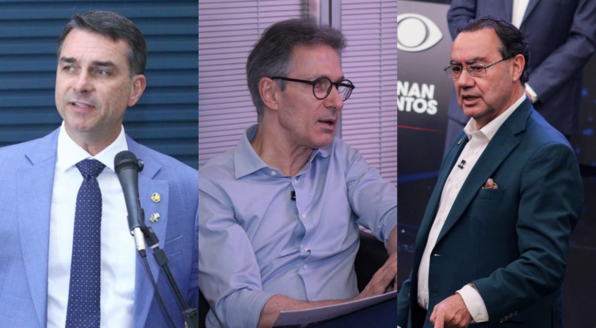 'Renúncia' e 'prisão': Flávio, Zema e Cury se manifestam sobre relação de Moraes com Vorcaro