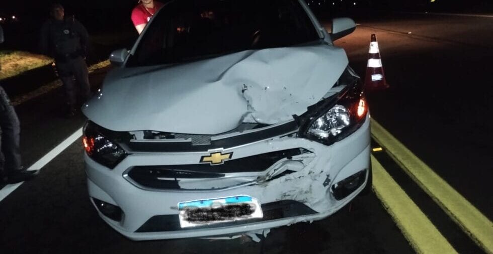 Acidente entre carro e moto na SP-294 deixa um morto em Panorama