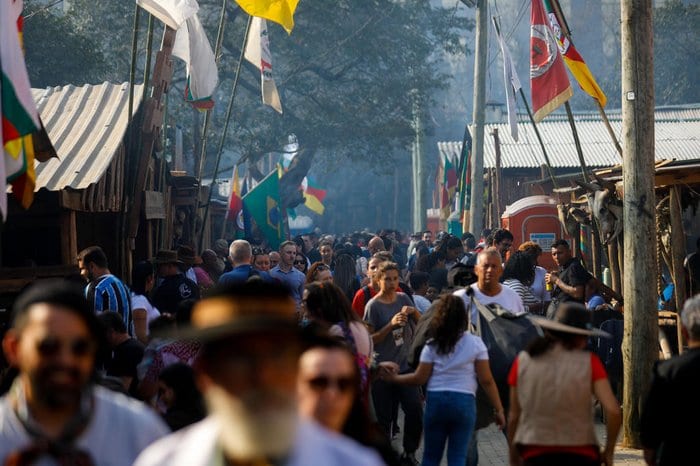 Acampamento Farroupilha vira palco eleitoral em setembro