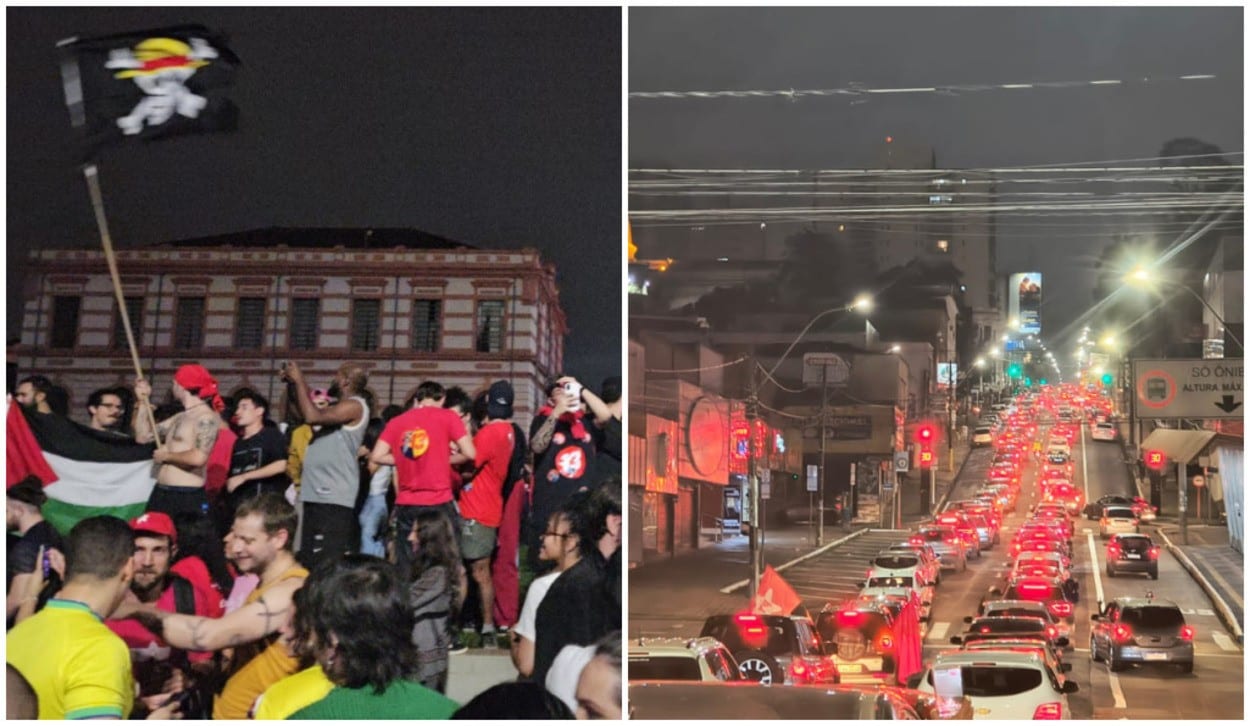 Eleitores de Lula comemoram vitória histórica no 2º turno no interior de SP; VEJA VÍDEO E FOTOS
