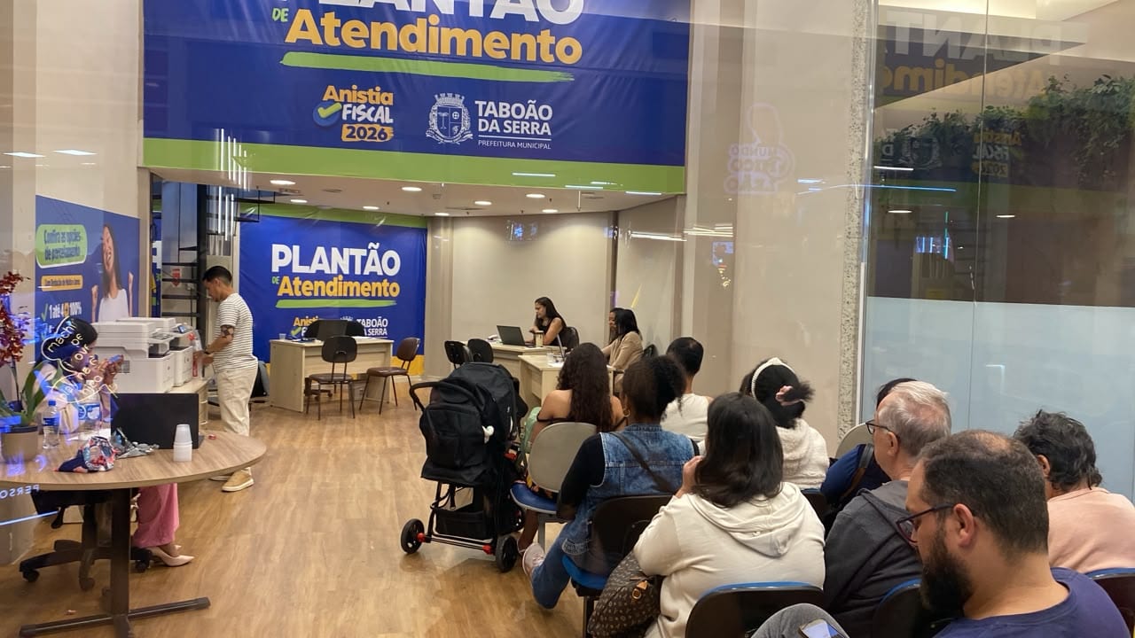 Taboão amplia plantão da Anistia Fiscal no Shopping neste fim de semana