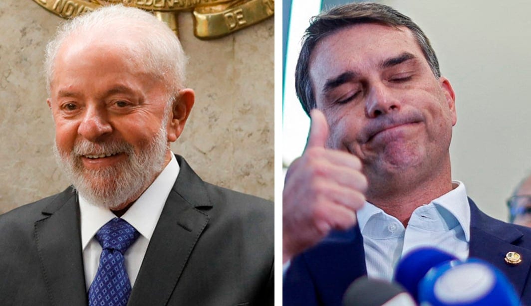 Flávio Bolsonaro tem vantagem sobre Lula entre os eleitores de SP, indica AtlasIntel
