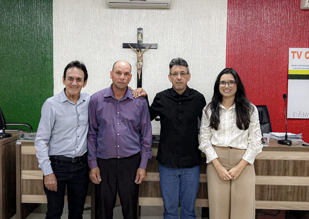 Câmara de Canas elege Ernani Silva para presidente no biênio 2027/2028