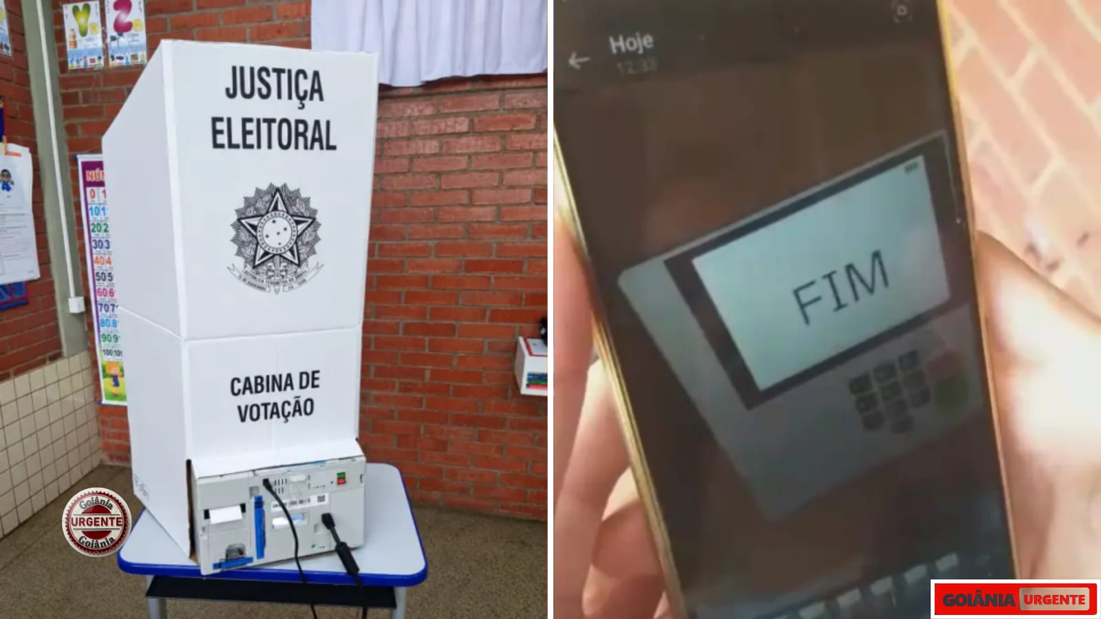 PM registra 31 ocorrências eleitorais em Goiás; violação do voto lidera