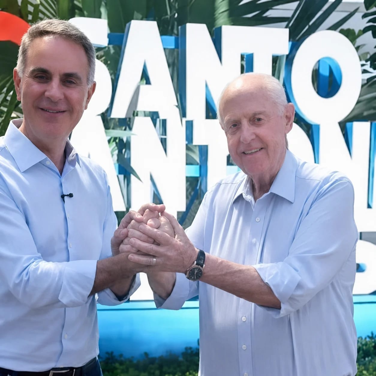Barros Munhoz e Rodrigo Spada visitam Santo Antônio de Posse