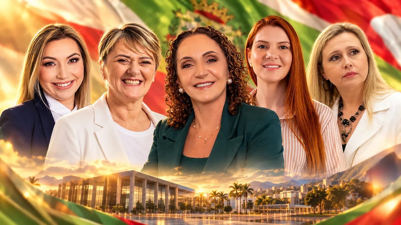 Cinco mulheres eleitas chegam à Alesc em 2027, recorde em SC
