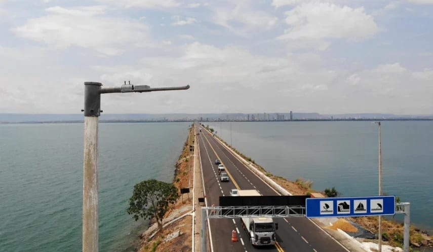 Ponte de Palmas terá iluminação solar para evitar furto de cabos