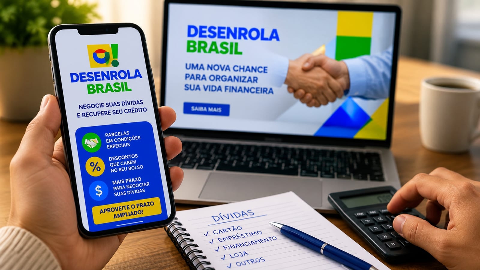 Governo prorroga Desenrola Brasil e estuda extensão de 30 dias