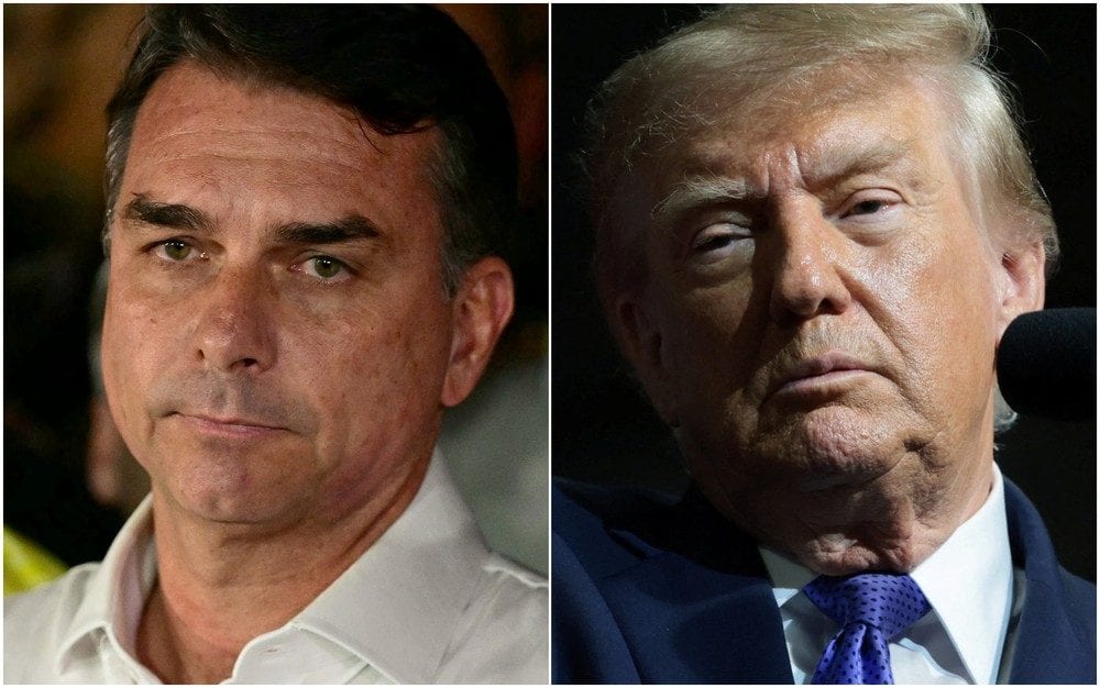Deputados dos EUA questionam papel de Trump na saída de Flávio Bolsonaro do Brasil