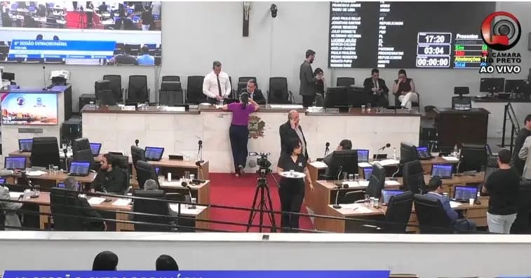 Após quase cinco horas de sessão, Câmara de Rio Preto aprova projeto de ‘venda da dívida’