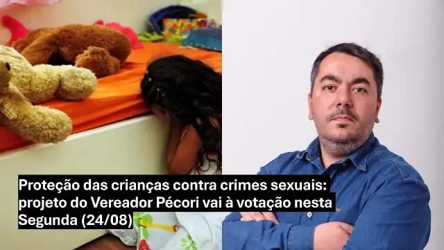 Câmara de Registro vota PL 20/2026 que barra condenados por crimes sexuais de menores