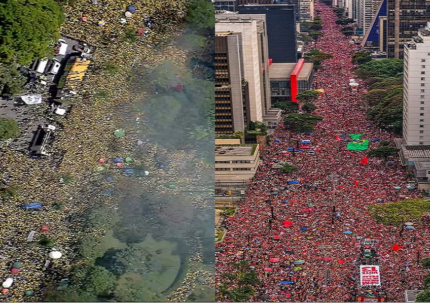 Flávio e Lula reúnem multidões em Belo Horizonte, Rio e São Paulo nos últimos atos de campanha antes do 2º turno da elei