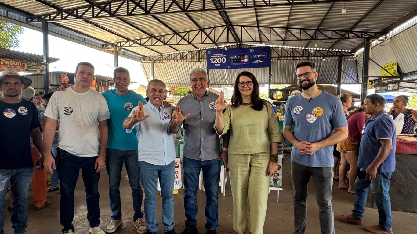 Paulo Mourão visita Feira de Luzimangues e reforça propostas para mulheres e juventude