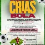 Projeto Crias da Bola leva escolinha de futebol gratuita para crianças e jovens de Piranhas