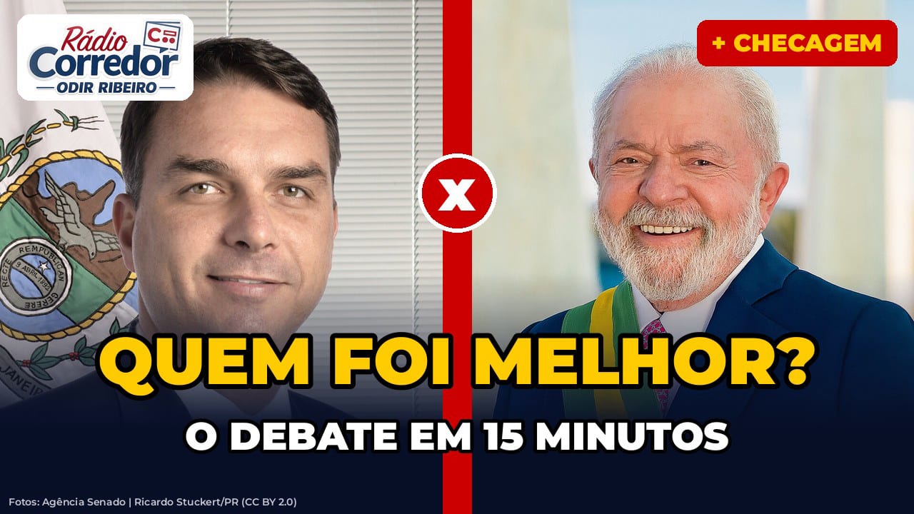 Debate da Globo: nove dedos, Banco Master e caso Ana Clara marcam o último confronto entre Flávio e Lula