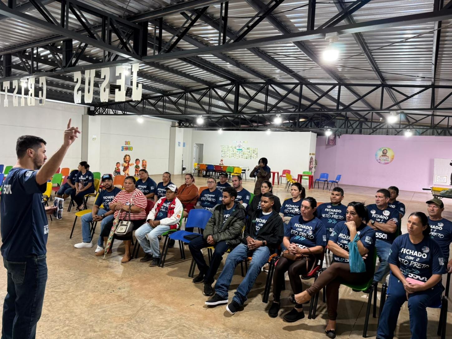 Grupo de Leandro Mello se reúne para organizar campanha de Beto Preto