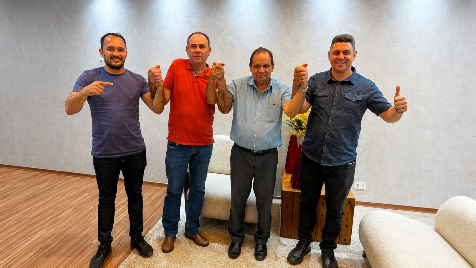 Eli Borges recebe apoio de três vereadores em Santa Tereza do Tocantins