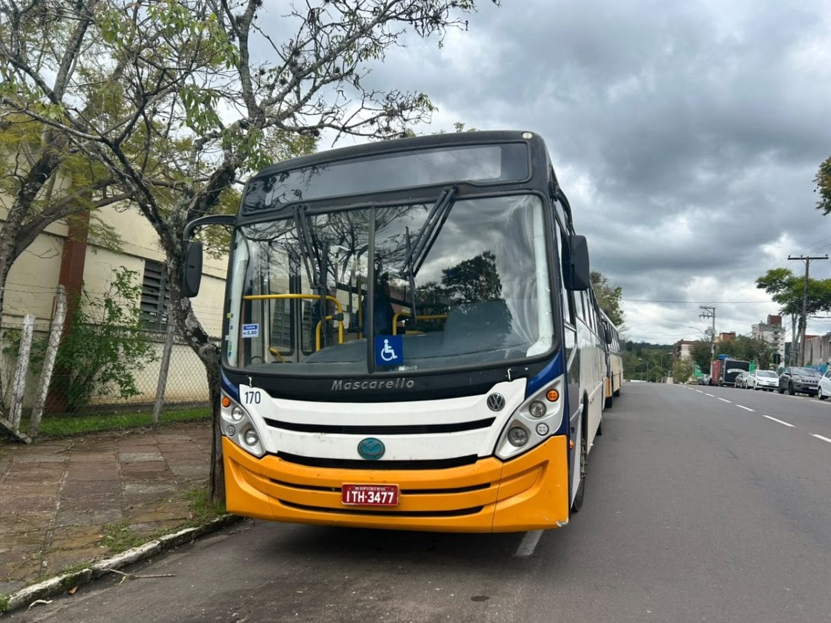 Transporte público será gratuito em Santa Cruz do Sul no primeiro turno