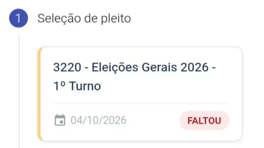 TSE esclarece que mensagem ‘faltou’ no site não é informação definitiva