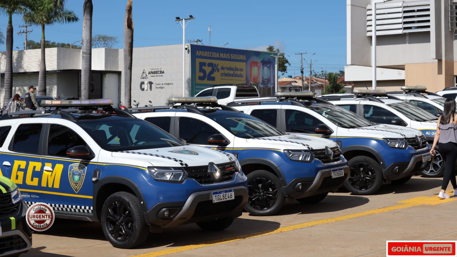 Aparecida de Goiânia chega ao 2º lugar em segurança e reduz taxa de mortes em 30%