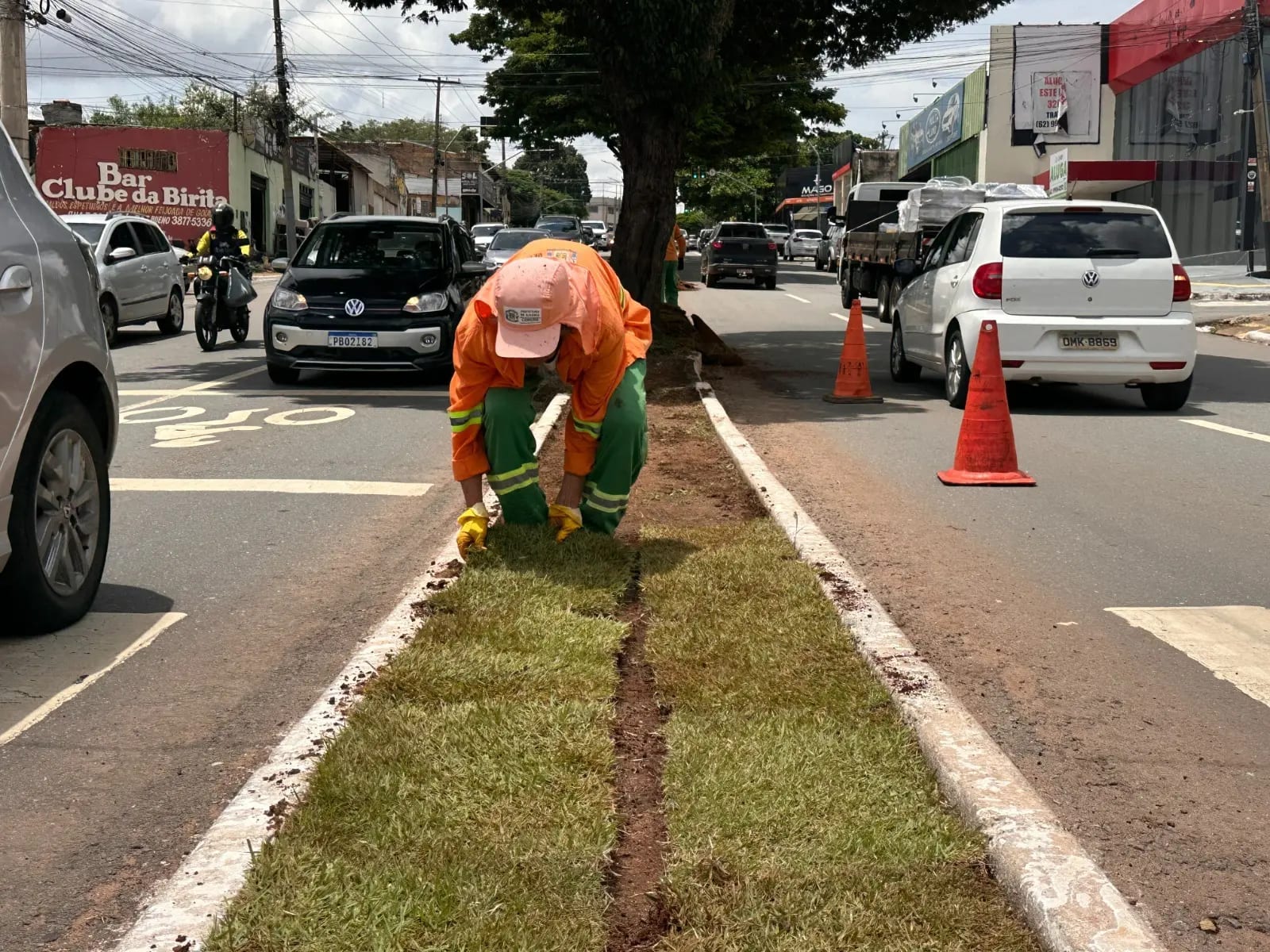 Após vexame com grama sintética, Goiânia aposta em plantio de 104 mil m² de grama natural