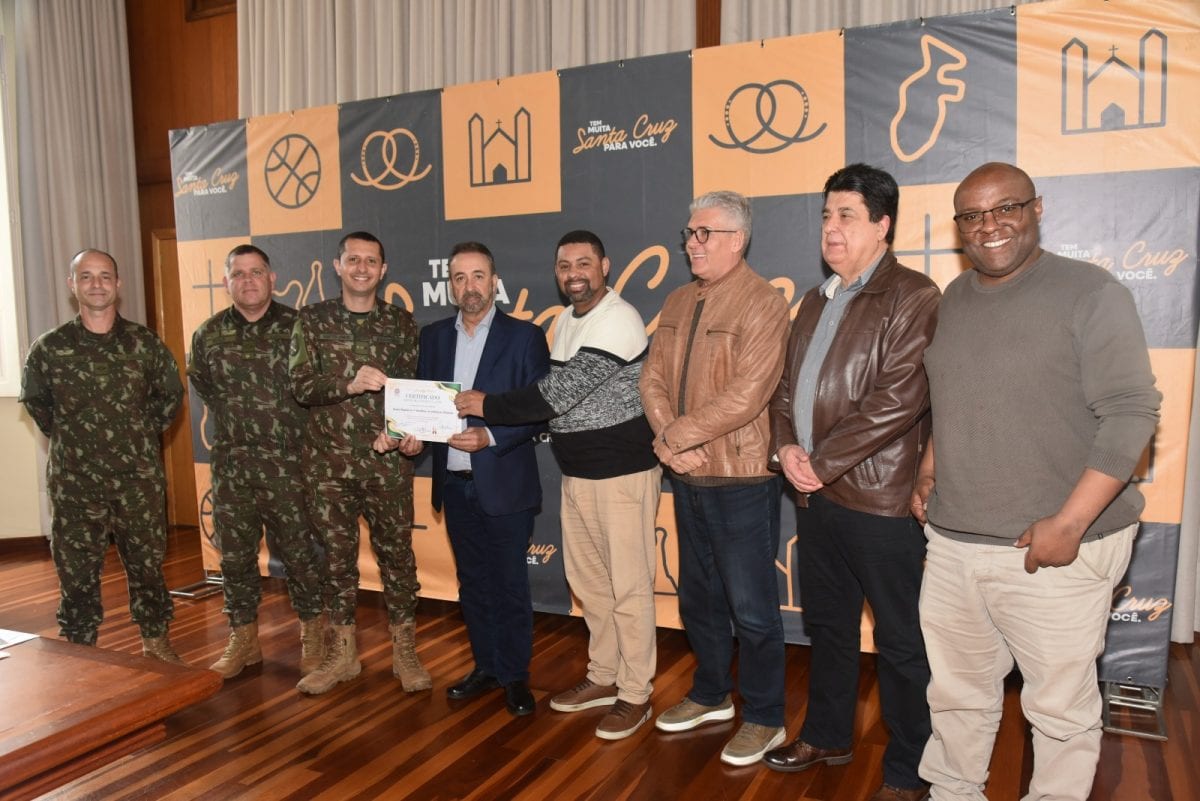 Banda do 7º BIB é tema de homenagem e projeto de memorial em Santa Cruz