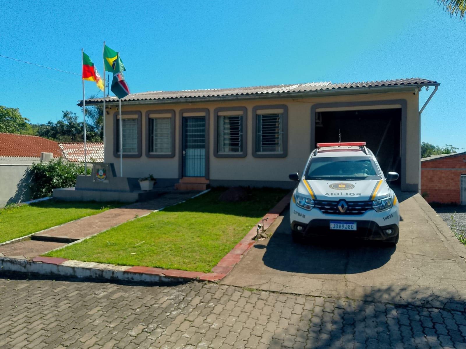 Homem é conduzido à delegacia após desacato a brigadiano em Ibarama