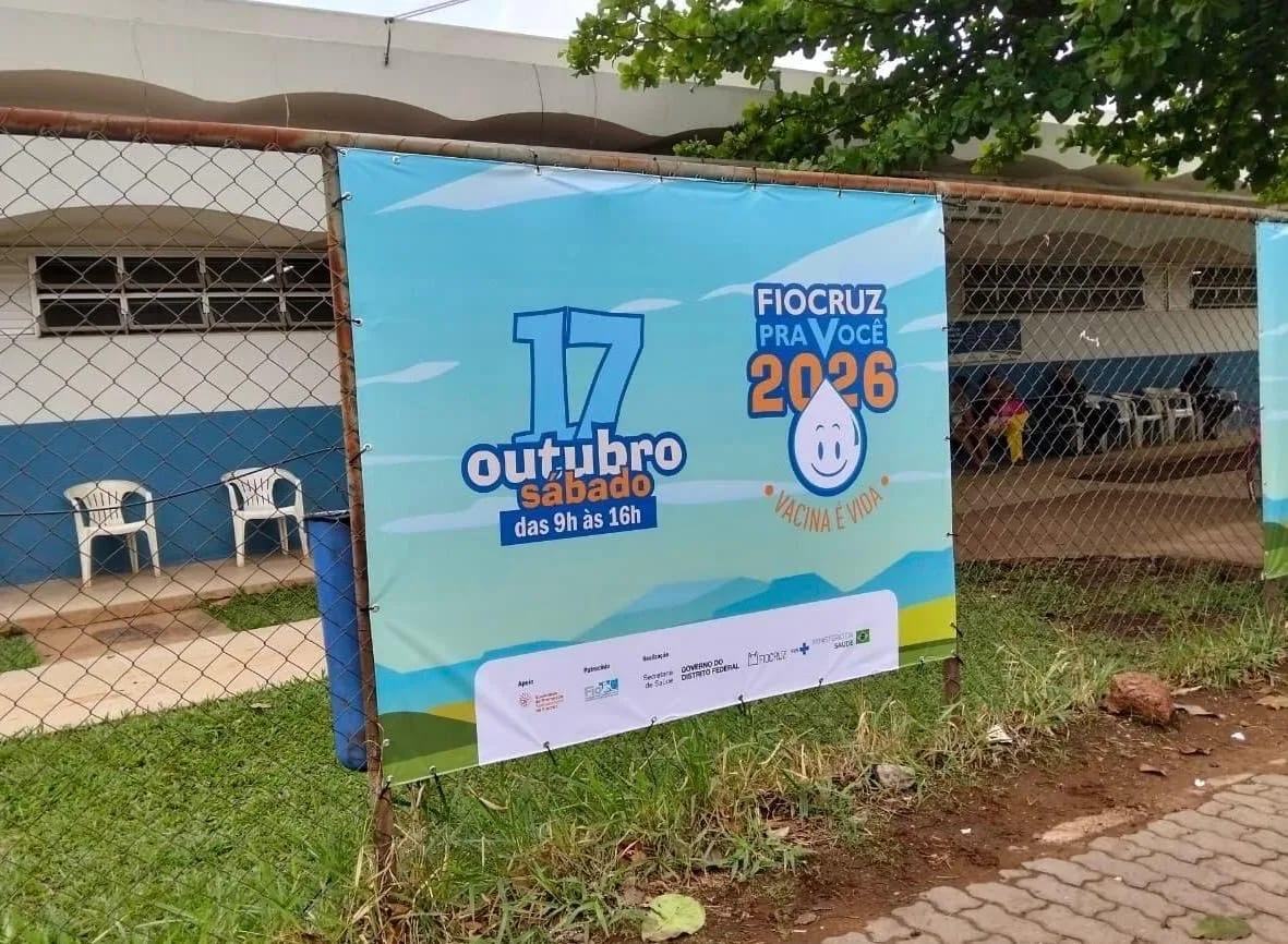 DF: Fiocruz promove vacinação gratuita neste sábado (17) na Estrutural