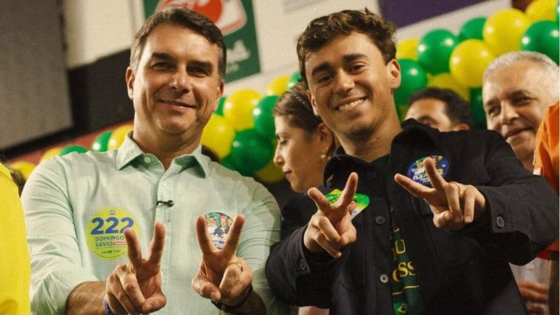 Nikolas Ferreira faz ato no Parque Dona Lindu, no Recife, nesta terça (20)