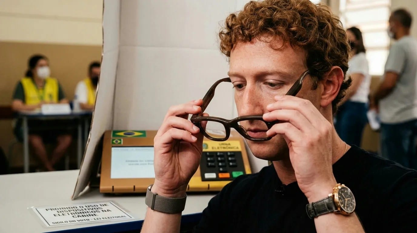 Óculos inteligentes na cabine de votação ameaçam sigilo do voto nas eleições brasileiras