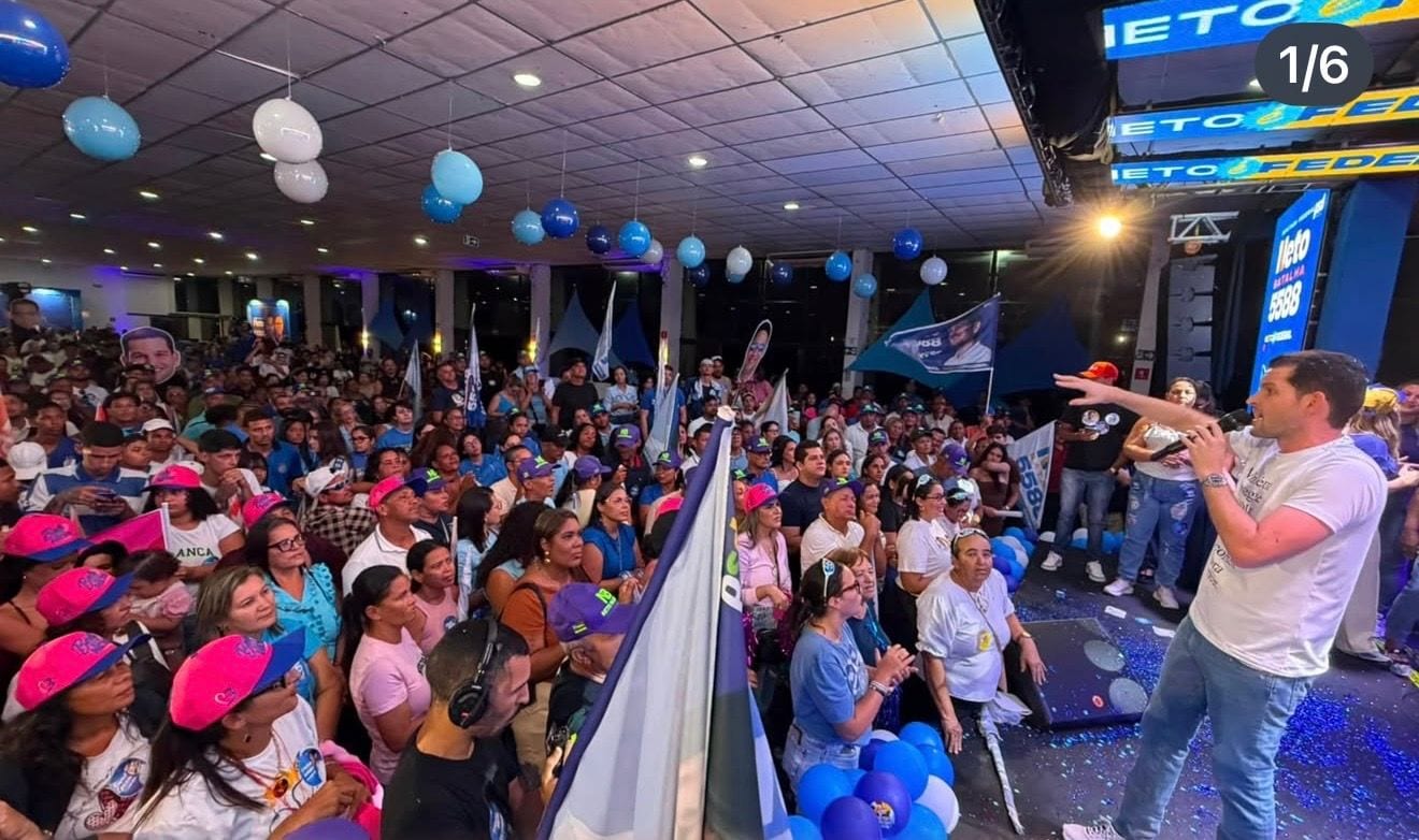 Neto Batalha reúne mais de 8 mil pessoas no lançamento da candidatura em Aracaju