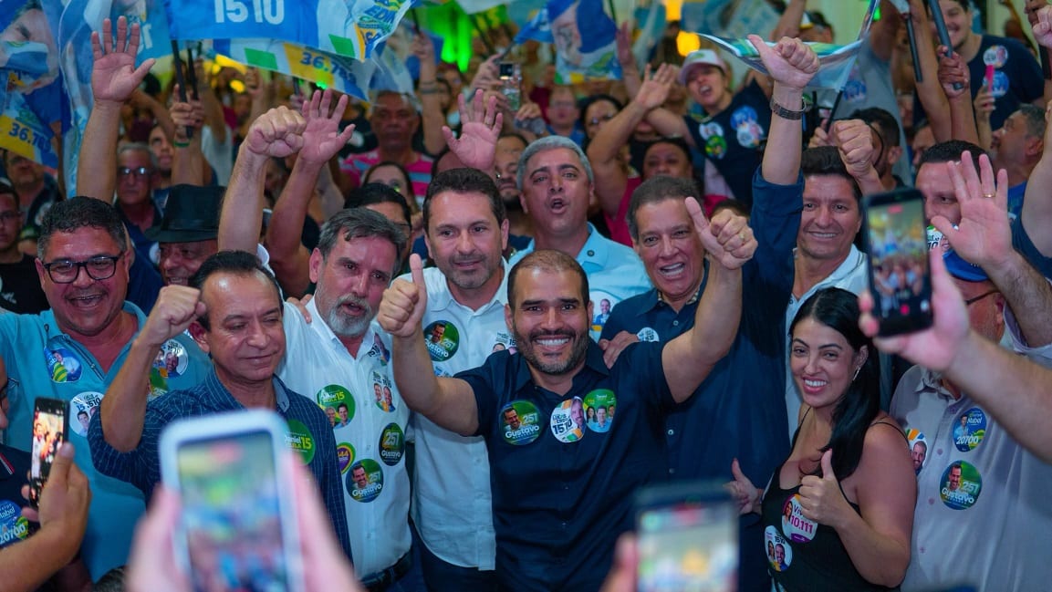 Lucas Vergilio reúne Daniel Vilela e lideranças no lançamento de sua campanha em Aparecida