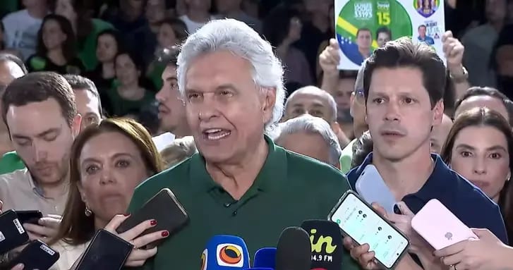 Caiado teve pouco mais de 2% e ficou em 5º na disputa presidencial