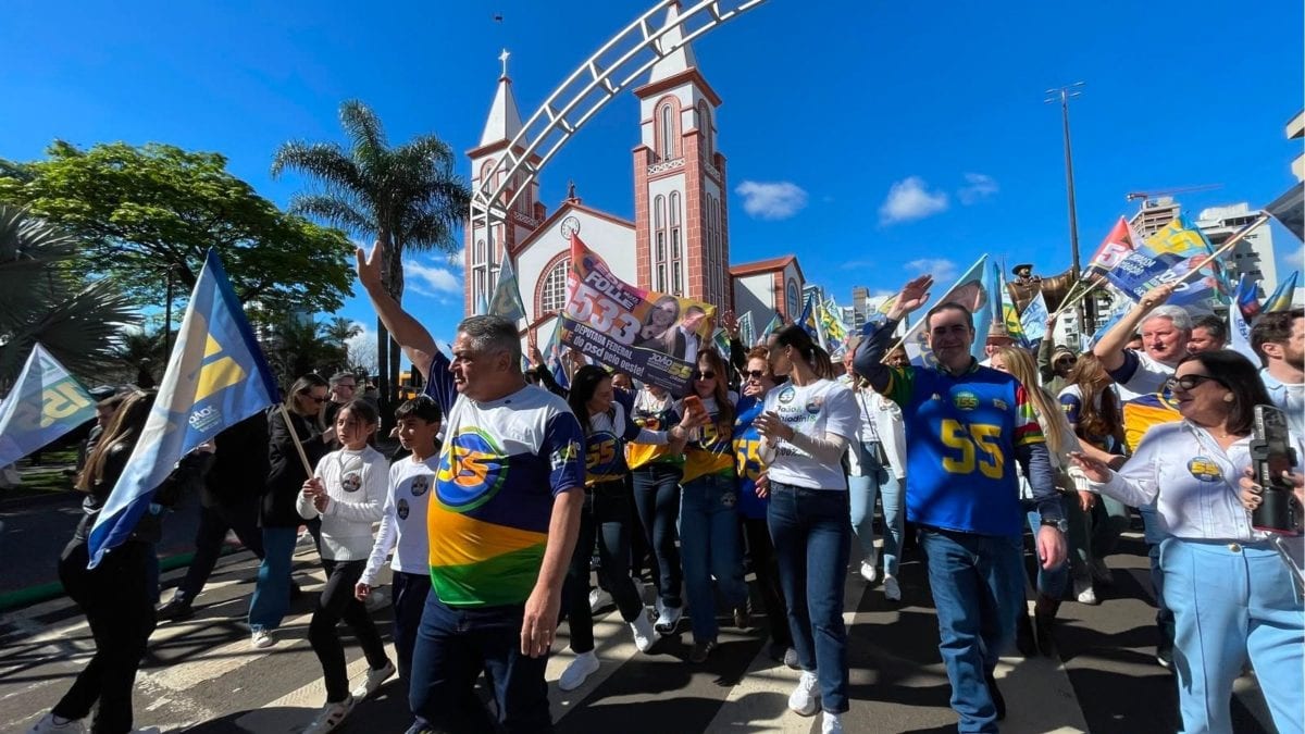João Rodrigues e Carlos Chiodini oficializam candidaturas em Chapecó