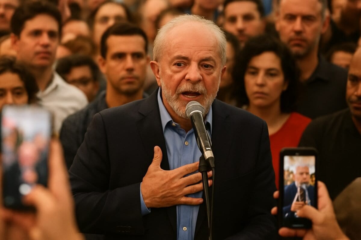 Lula celebra reeleição e promete regular plataformas digitais estrangeiras