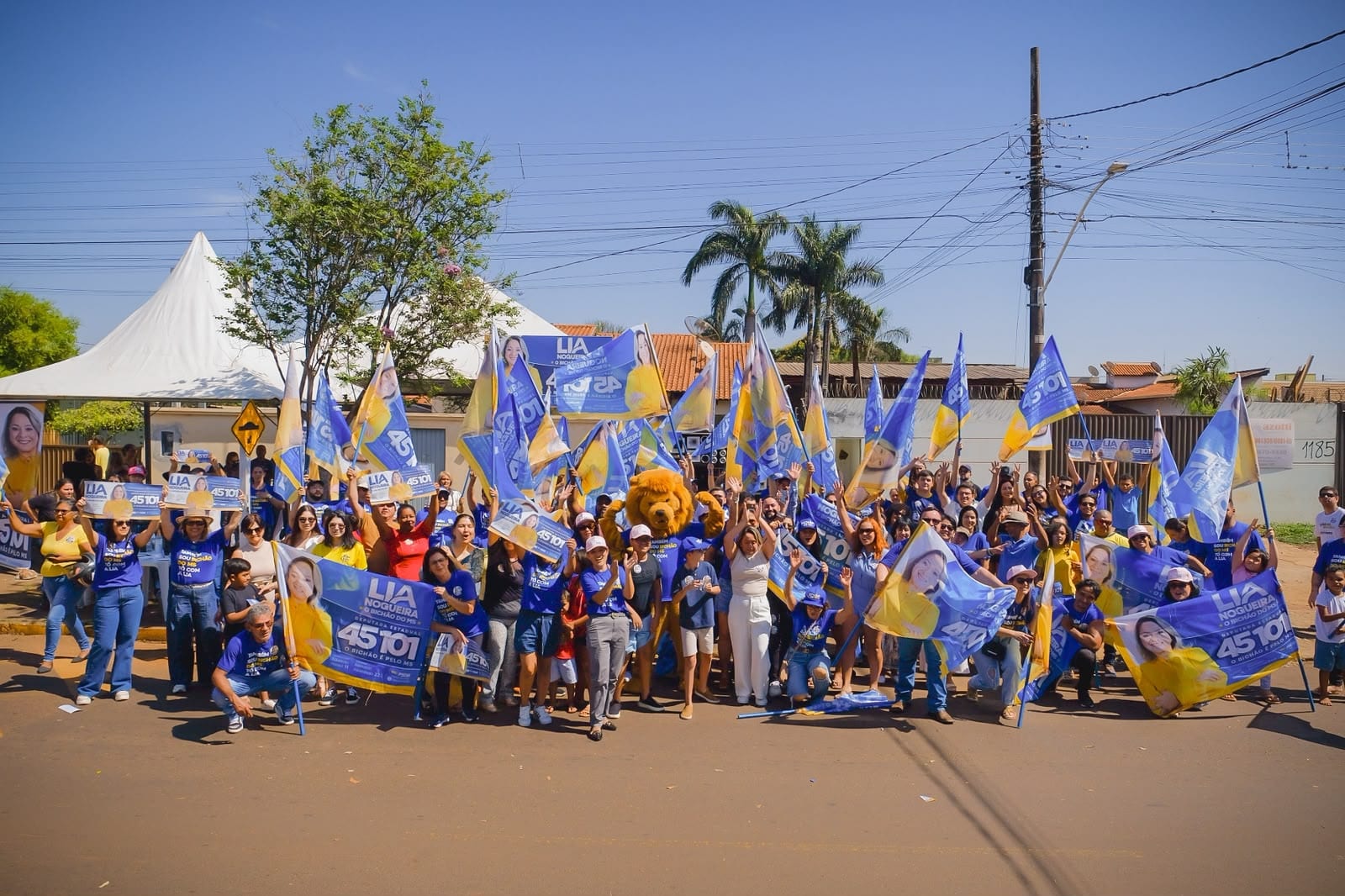 Lia Nogueira lança campanha à reeleição pelo PSDB com foco em presença e entregas