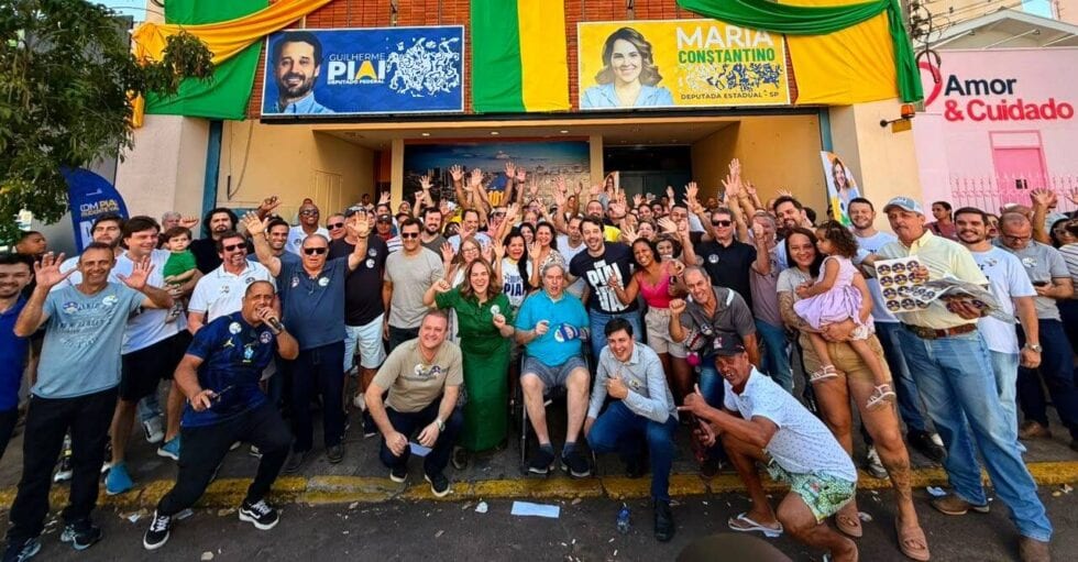 Guilherme Piai e Maria Constantino lançam campanhas em Presidente Prudente
