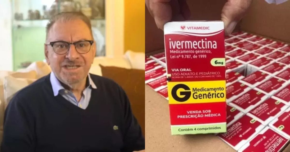Ex-prefeito de Itajaí obtém vitória na Justiça após ação sobre compra de R$ 4,4 milhões em ivermectina na pandemia ser r