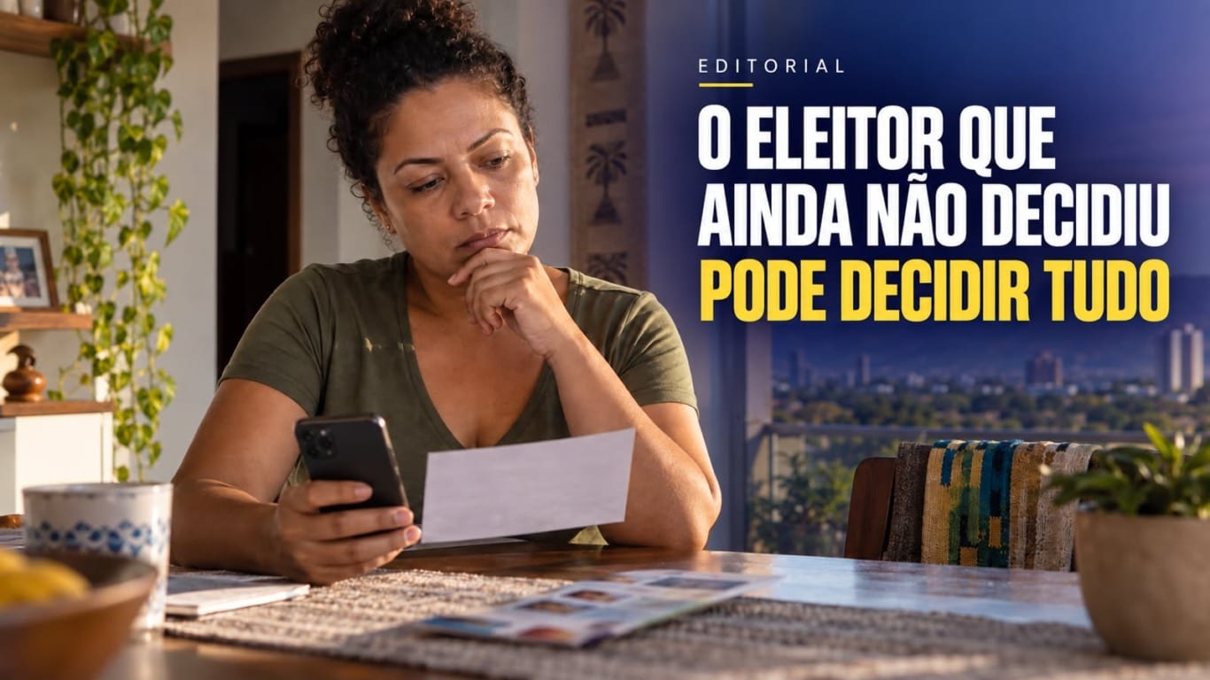 Faltam 26 dias: indecisos podem virar o resultado