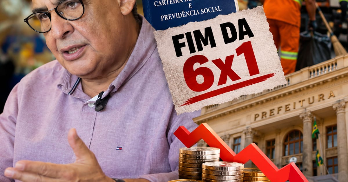 Melo critica fim da escala 6x1 e alerta para impacto de R$ 35 bilhões nas prefeituras