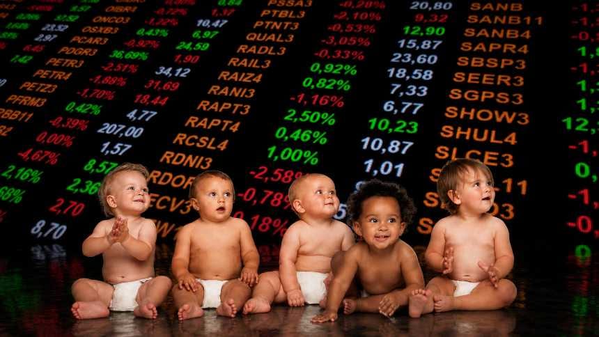 Coalizão propõe 'Bolsa Ibovespa' com ações para cada nascido