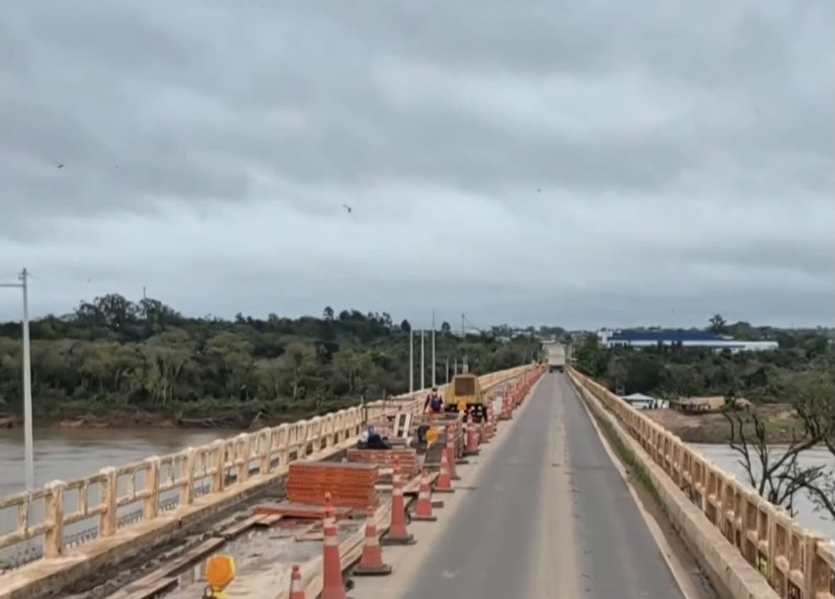 BR-471 terá bloqueio total na ponte sobre o Rio Jacuí, em Rio Pardo