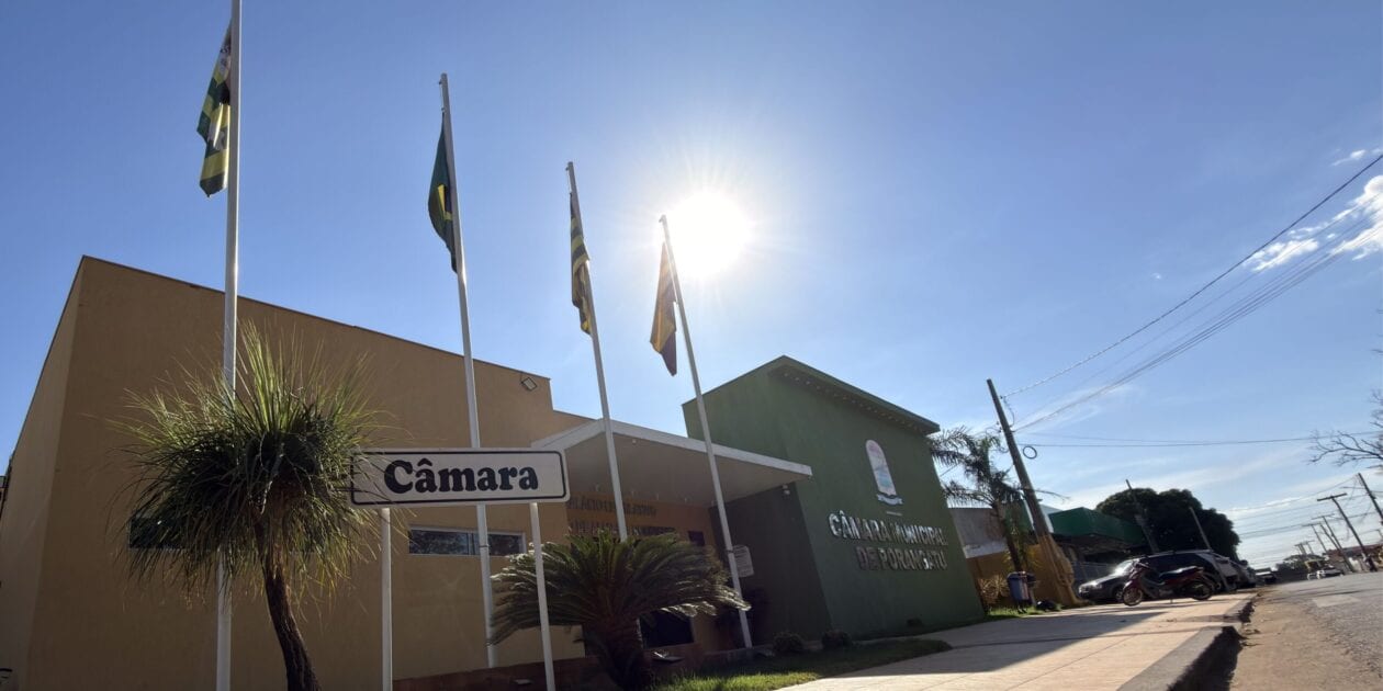 Transparência e Cidadania em Pauta: Câmara Municipal de Porangatu Realiza Sessão Ordinária nesta Segunda-feira, 26/10