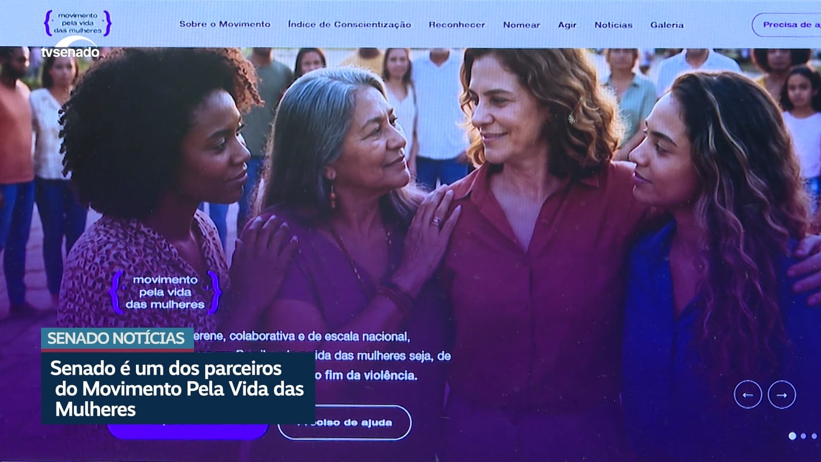 Vídeo: Senado participa do Movimento Pela Vida das Mulheres