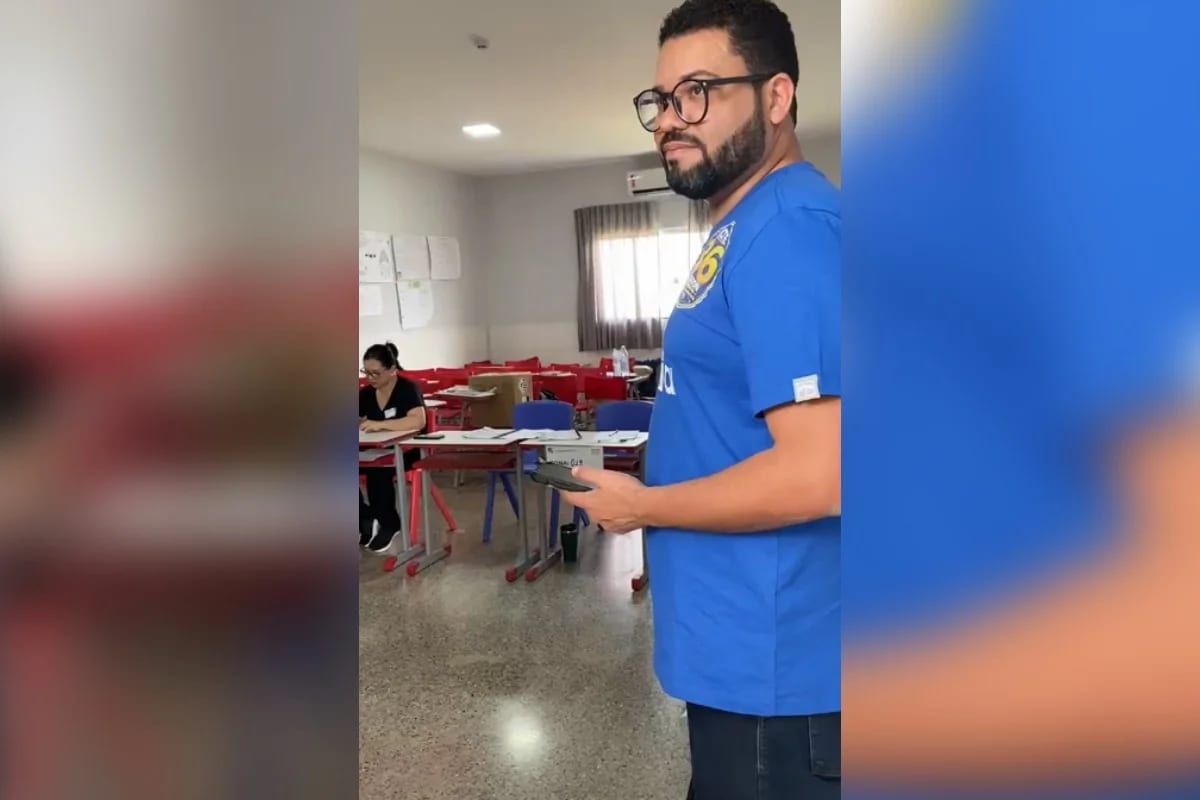 Elisson Ferreira votou em Vicente Pires e diz confiar no segundo turno