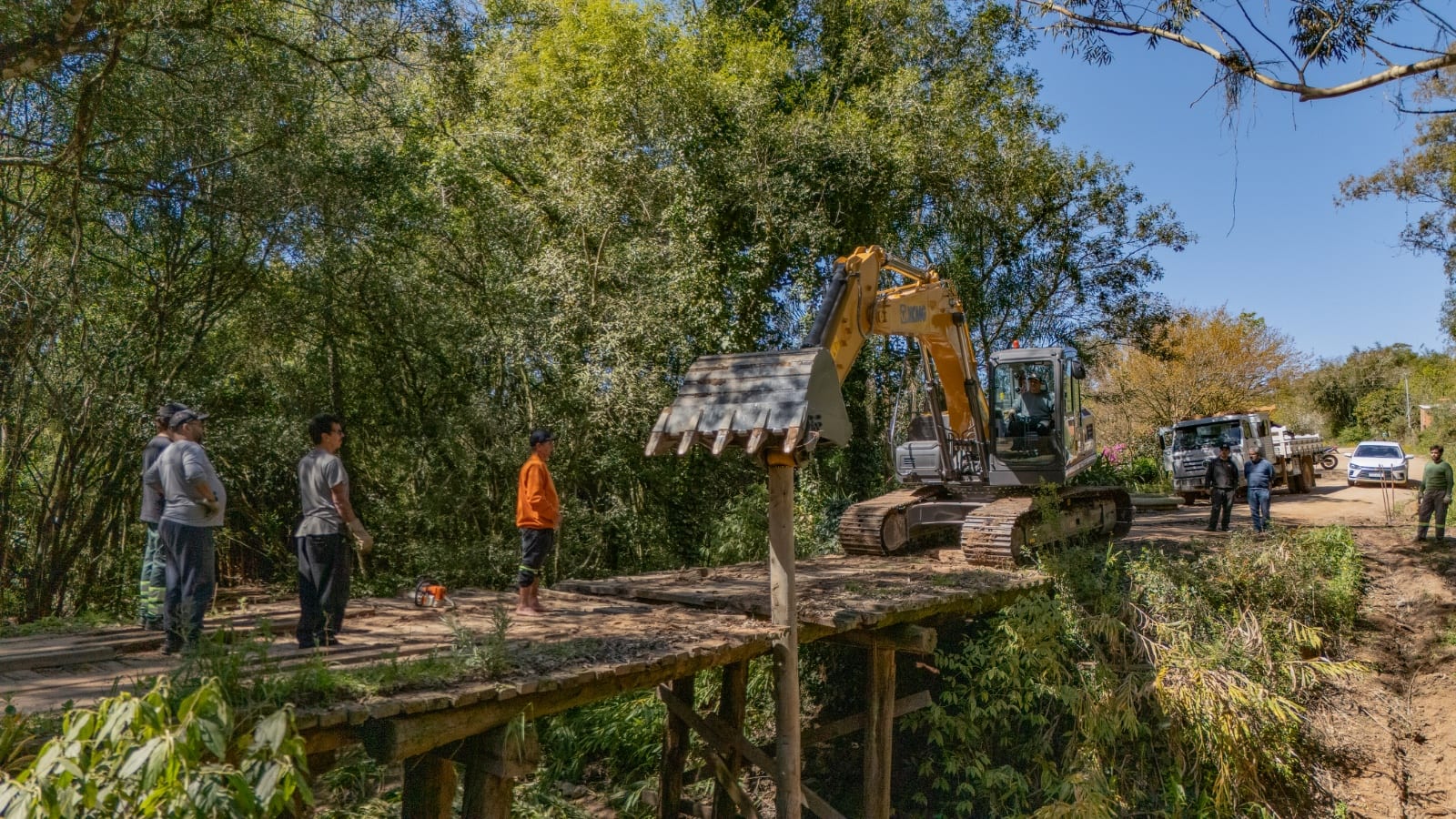 Pelotas conclui 20 pontes em 40 dias na zona rural